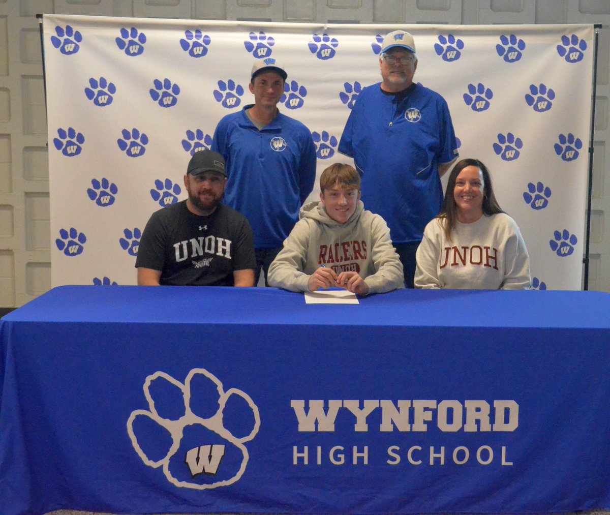 wynfordbb's tweet photo. Congratulations to @DylonRobinson4 on his commitment to play baseball @UNORacers https://t.co/XzGMh3jYJl