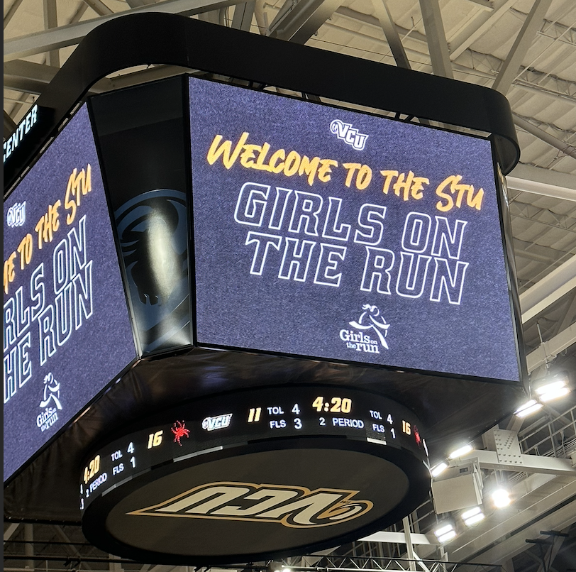 syntechusa's tweet photo. We had a blast with Girls on the Run watching the VCU Women's Basketball Team play tonight! Thank you to the team for letting our CEO to be a guest coach for her favorite team. #gotr #vcuwbb #syntechusa https://t.co/8GZO6NIh1X