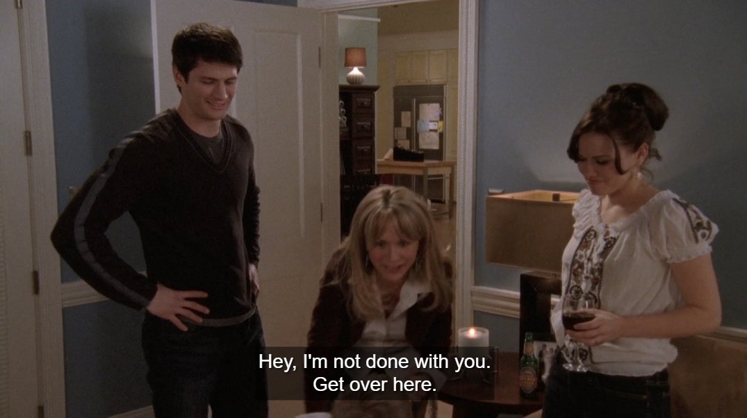 pacepeterlawyer's tweet photo. And then they ultimately hire Nathan's mom as nanny. You know it's gonna be a wild ride with Deb around all the time! ๐๐
#OneTreeHill #debscott #nathanscott #haleyjamesscott #jamiescott https://t.co/sWnWWp5FZe