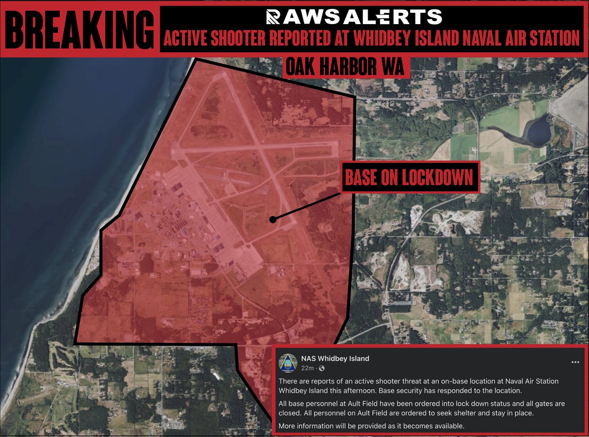 R A W S A L E R T S on Twitter "🚨BREAKING Active shooter reported at