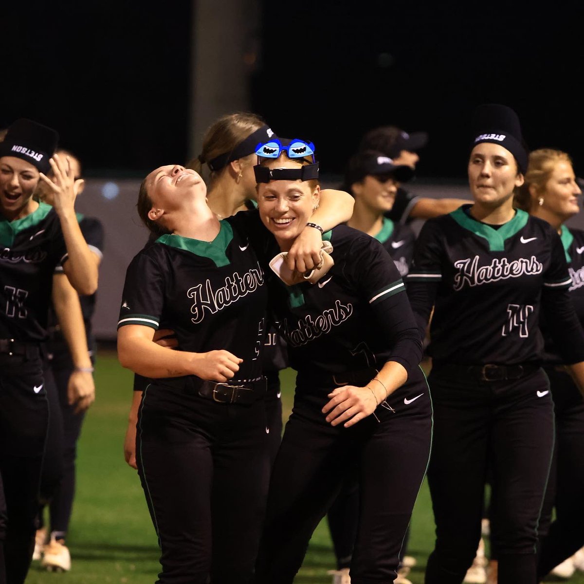 StetsonSoftball's tweet photo. Down goes 23. 🤠 

#GoHats | #morethanme https://t.co/ka7012RouJ