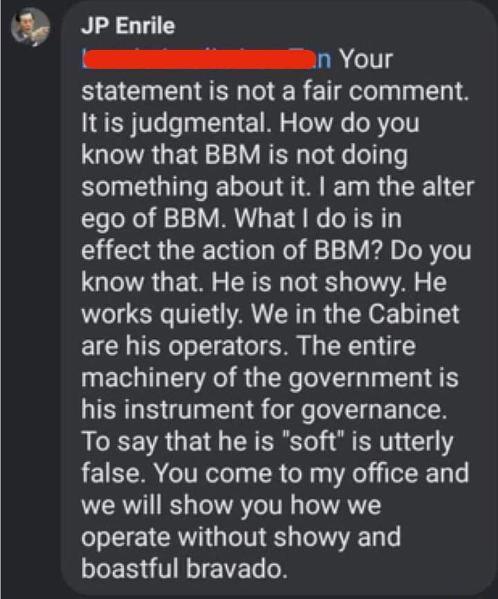 IamNinaGirl's tweet photo. Thank you, JPE ! 👏👏👏
#PBBM https://t.co/SdpsINKZdJ