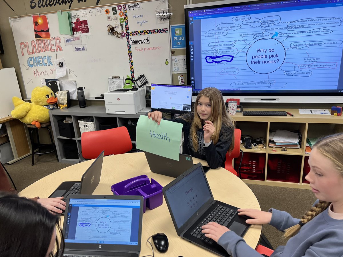 EduTech_Ness's tweet photo. #eduprotocols and #lumio for the win! Did a #wickedhydra for the first time and used @SMART_Tech #lumio for #wholeclass #whiteboard #collaboration ! It was amazing! #lumiochallenge https://t.co/QaTLR86dff