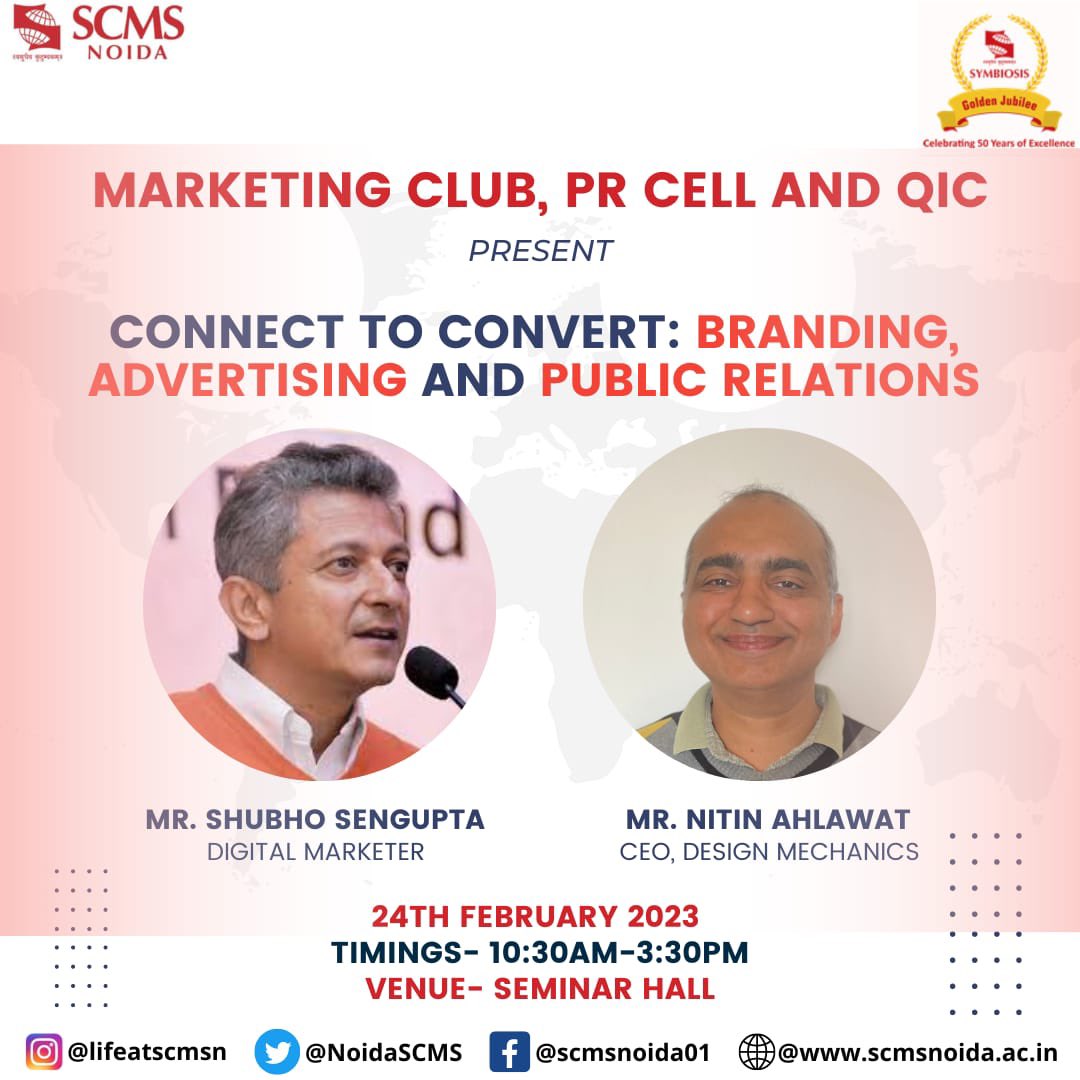 SCMS NOIDA tweet media