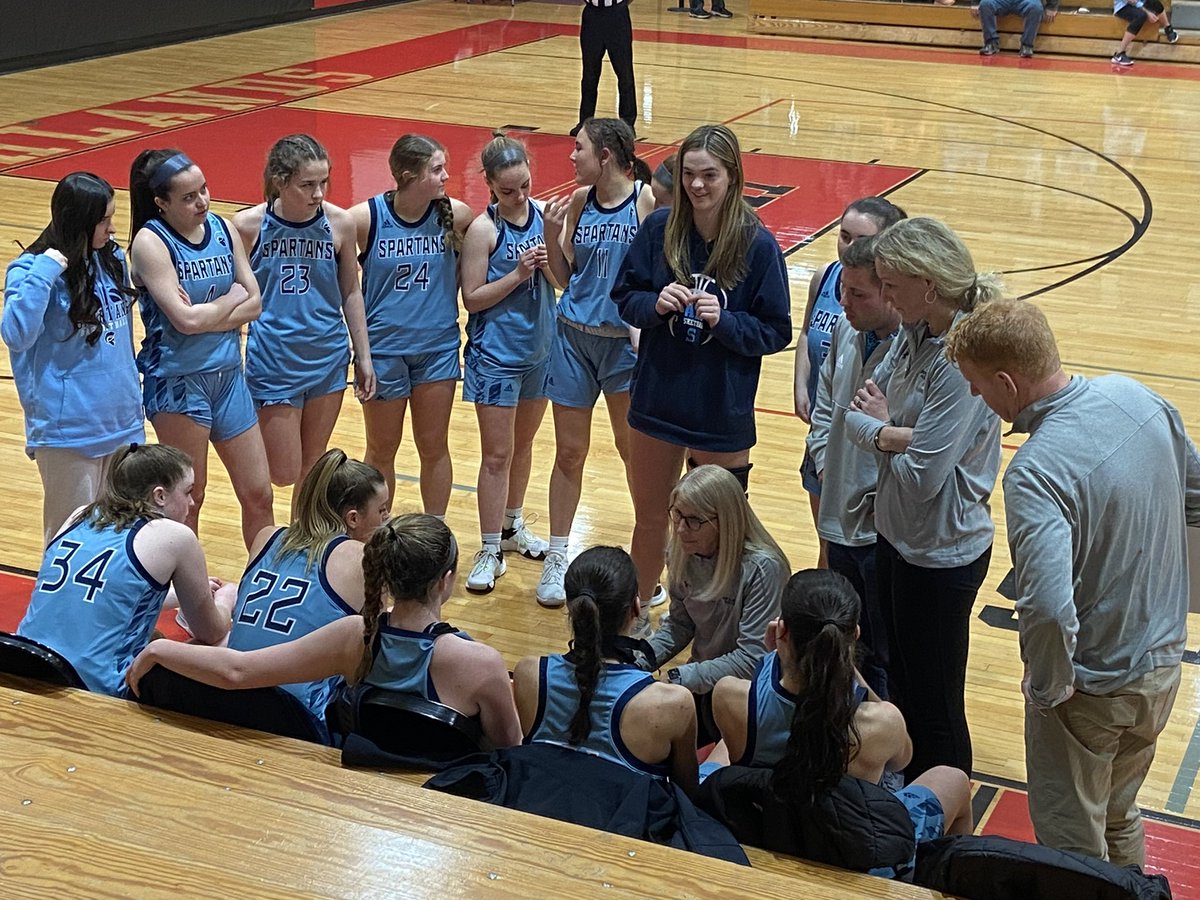 #6 Sparta wins over #3  N. Highlands in a battle 69-61! Balanced scoring and FT’s win it! Onto Friday vs Old Tappan <a href="/4/">w</a>:30 #roadwarriors