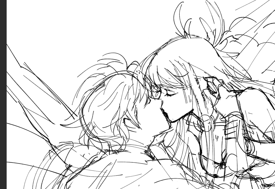 i did say they should kiss 