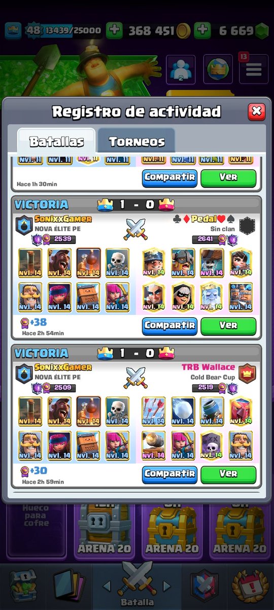 2.6k😎 acá dejo mi link para los que quieran ver mis partidas en el top link.clashroyale.com/invite/friend/…