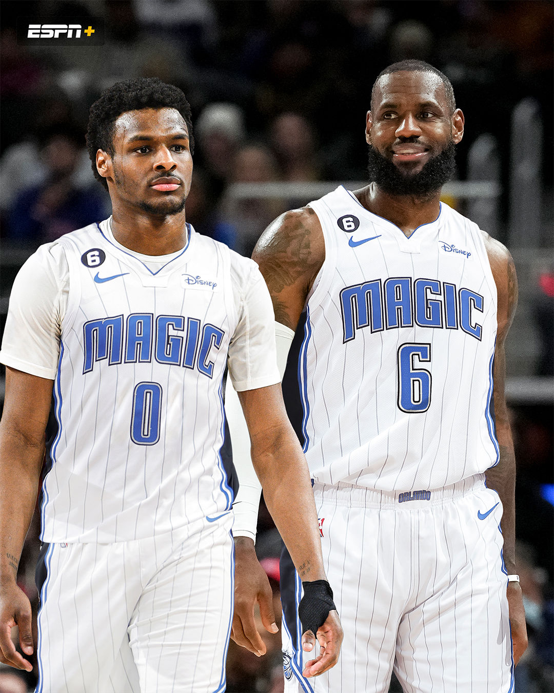 ESPN on Twitter "Bronny is projected to go to the Magic in our 2024 NBA mock draft Imagine