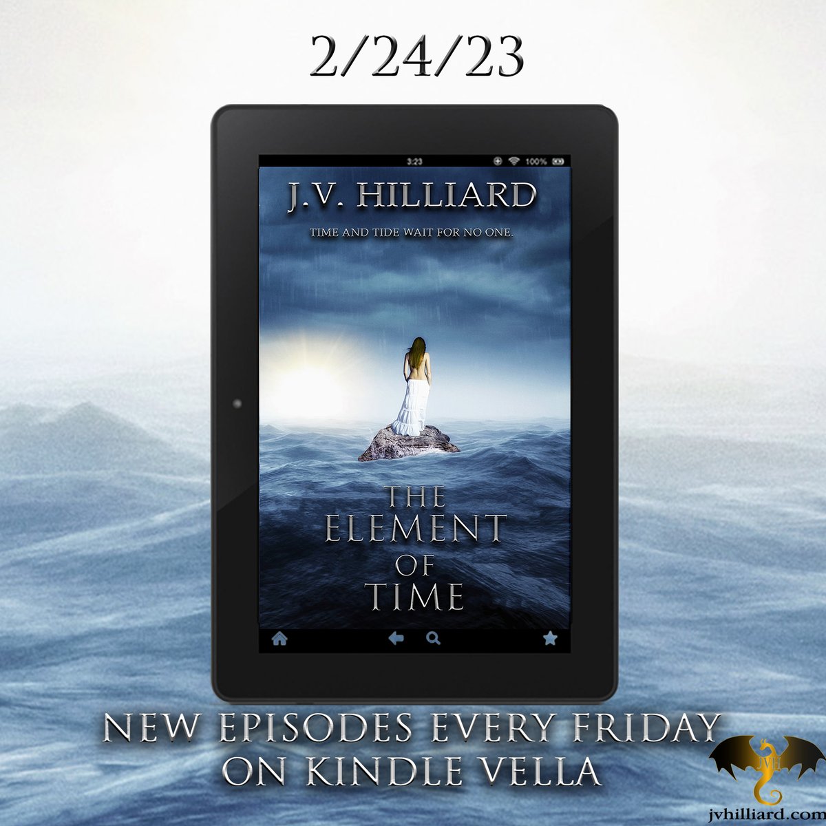 JVHilliardBooks's tweet photo. Hear Ye! Hear Ye! #BookCover Reveal of #TheElementOfTime

#kindlevella #story #kindle #fantasy https://t.co/qb3TzwRtf3