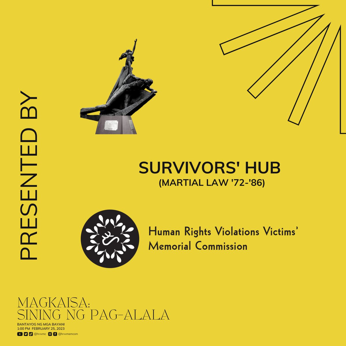 Human Rights Violations Victims' Memorial Comm. tweet media