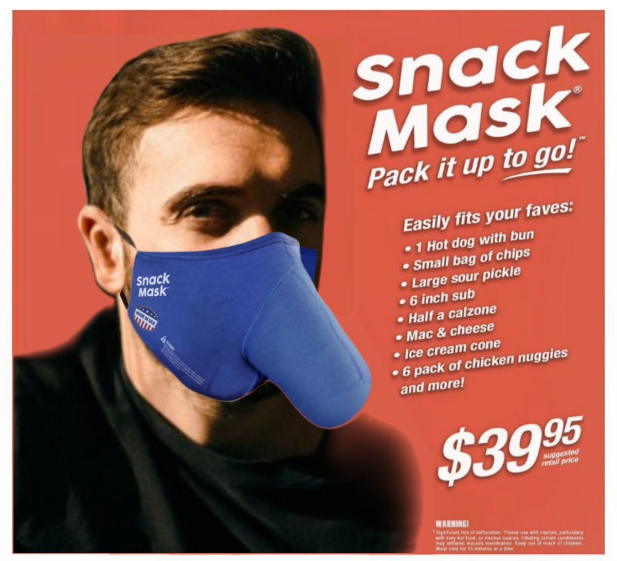 Fanny Pack out, Snack Mask in. Great for #AMCPopcorn. 
#AMCNOTLEAVING 🍿
$AMC $APE 😷
