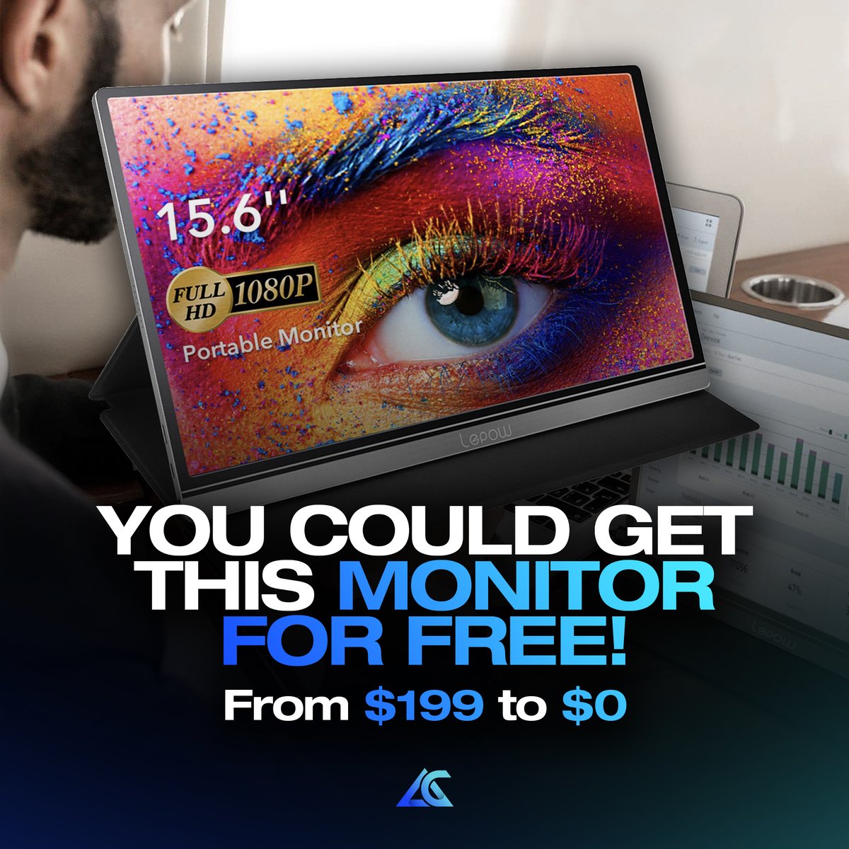 Today, some users have checked-out this Portable Monitor for free, literally!

Thanks to Alloy Cloud, they saved $199 🤯