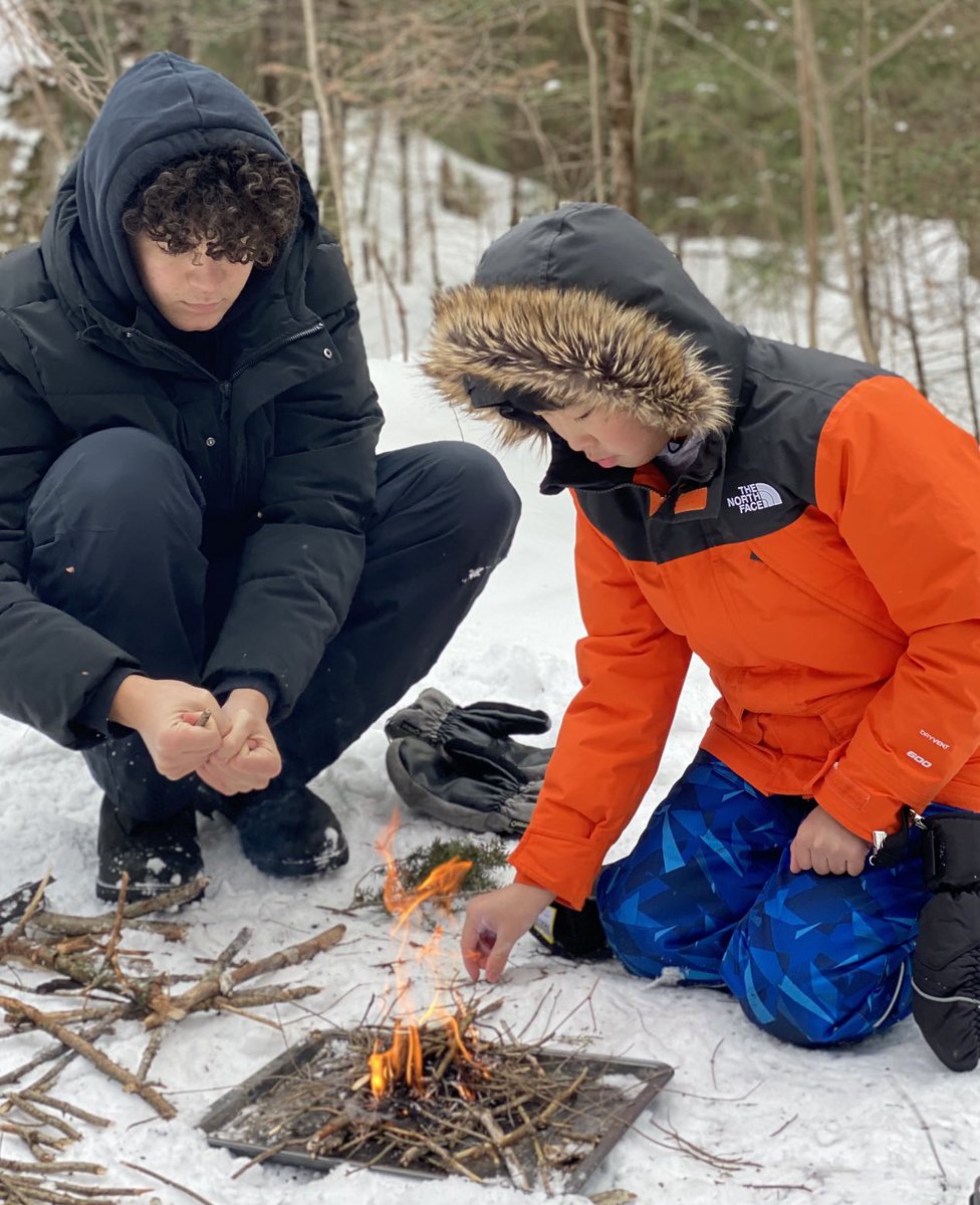 Enjoying the great outdoors!