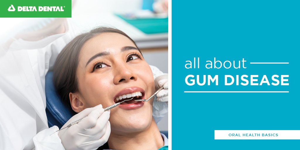 Did you know that 64.7 million Americans suffer from #gumdisease? Learn more about this common oral health condition: bit.ly/3Hjvxb1 #oralhealth #gingivitis #periodontaldisease