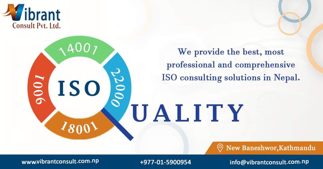 Looking for ISO 9001:2015 Consultancy?
We provide the best, most professional and comprehensive ISO Consulting Solutions in Nepal
#VibrantConsult #ISOCertificationinNepal #ISO9001 #ıso27001 #QMS #isoconsultancy