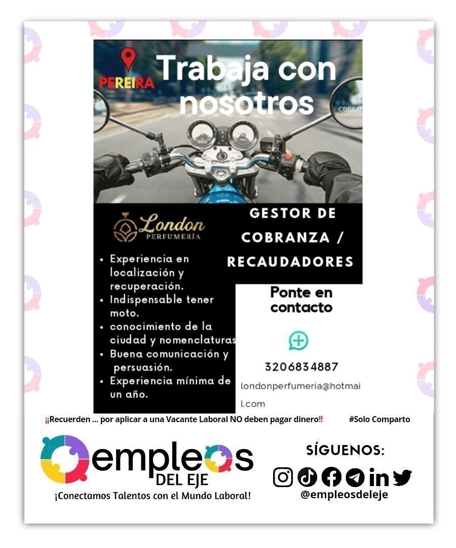 EmpleosColombia (@trabajoshay3) on Twitter photo 