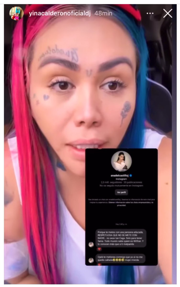 Bueno <a href="/yinacalderondj/">yina calderon oficial</a> ahora si te metiste con la que no era. <a href="/anadelcastilloj/">ANA DEL CASTILLO</a> tiene una fábrica de Caterpillar esperando por ti. Segunda advertencia: “Aún sigo esperando que te retractes y sino lo haces te va la demanda y la denuncia”. Mis abogados te mandan saludos esta semana.