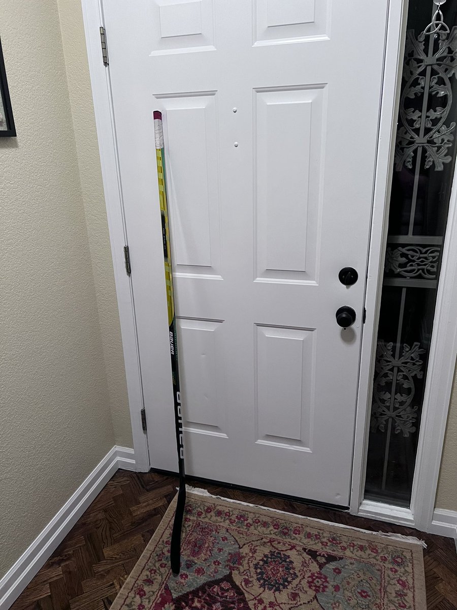 DanRS87's tweet photo. Sticks out for former @NHL player & @Avalanche announcer Peter McNabb #MissYouMaxy #SticksOutForMaxy #GoAvsGo https://t.co/XxBoDeYE99