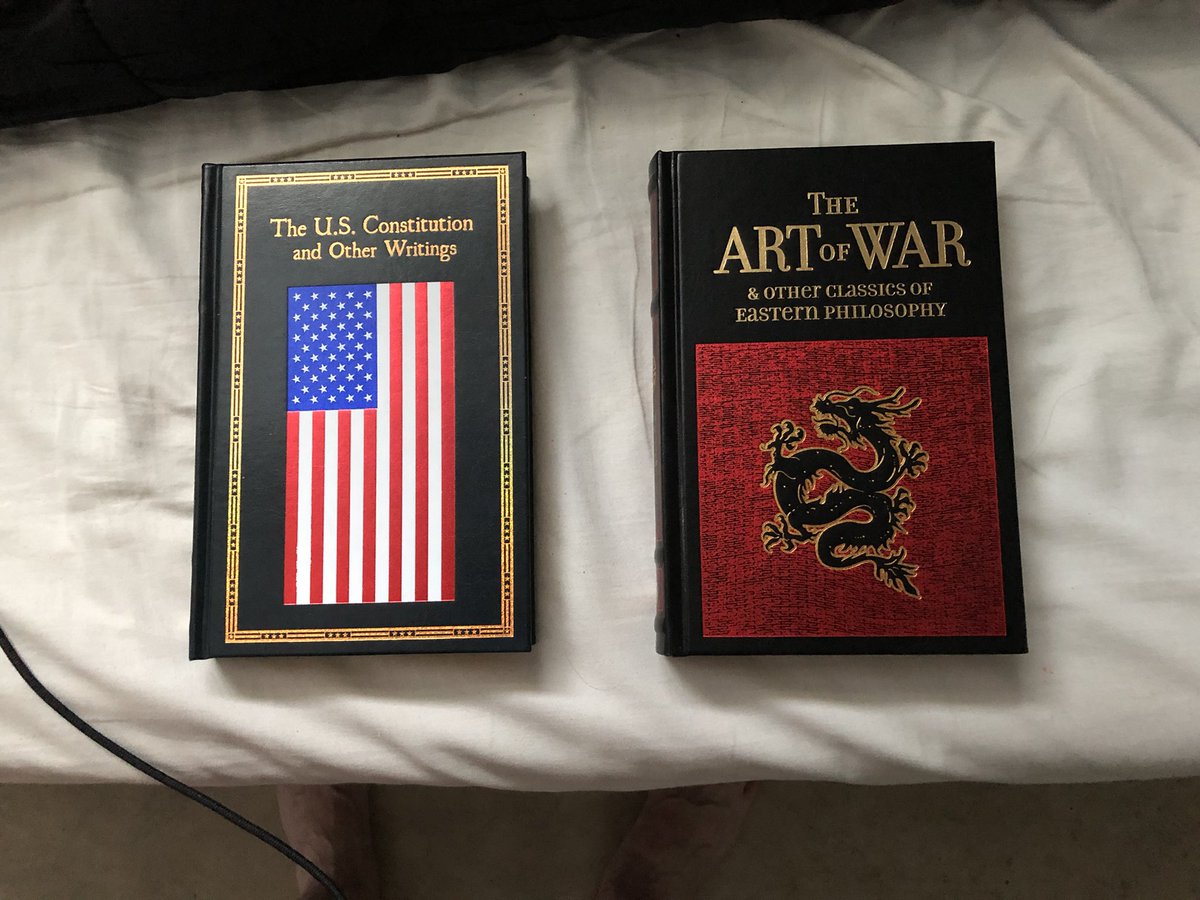 ManChurch_'s tweet image. ￼#StandWithGod
   🇺🇸✝️🇮🇱
✊📚🤯📚✊🏾

Snagged these at #Costco last night, $17 apiece. 

#BuyRealBooks