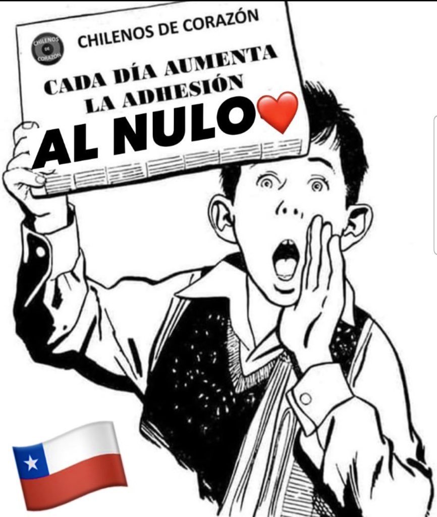 FcoMunoz_TP's tweet photo. Para un político tú vales $1.200.
Al Votar NULO ellos no reciben ese dinero. El Voto Nulo no se suma a nadie (ley 18.700).
El proceso Constituyente ya está cocinado por los 12 bórdes, vamos de lleno al Plebiscito de salida Votando en Contra a todo evento. #NuloyEnContra https://t.co/mgqAcXp5Qg