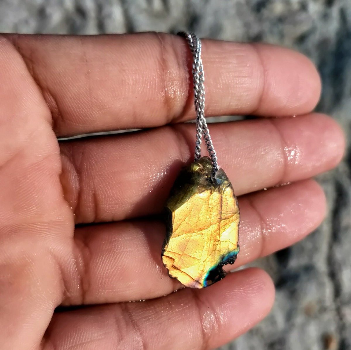 raw_gemstones's tweet photo. Excited to share the latest addition to my #etsy shop: Labradorite Necklace, Tiny Crystal Jewelry , August Birthstone Gift , Raw Yellow Labradorite, Dainty Silver Gold Chain, Rough Flash Necklace https://t.co/MKBX16C8UG #labradorite #women #recycledmetal #artnouveau #b https://t.co/TIi6g4u1wb