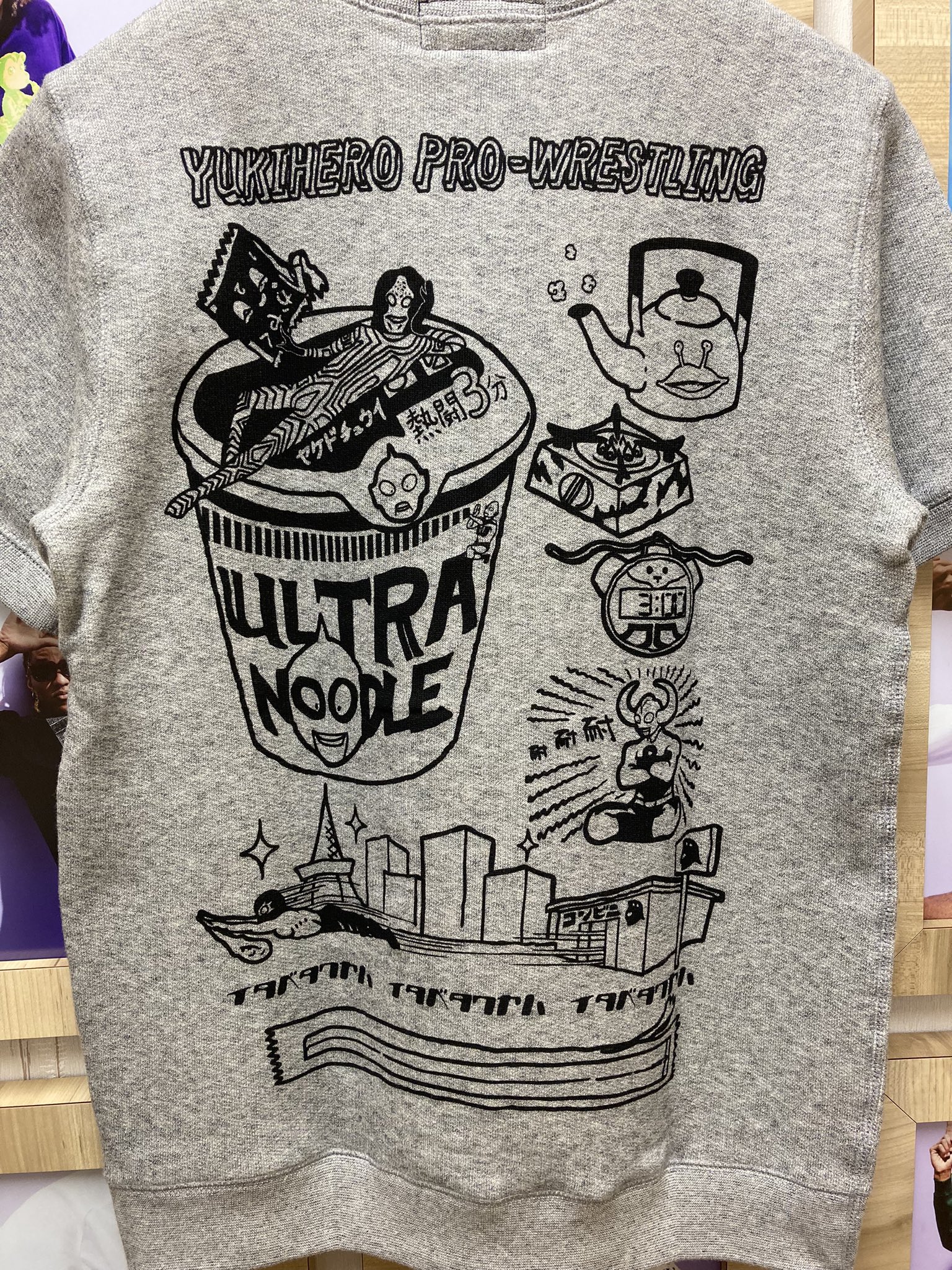 フルーツオブザルーム タバコ銘柄 Peace ピース 刺繍 スウェットトレーナー