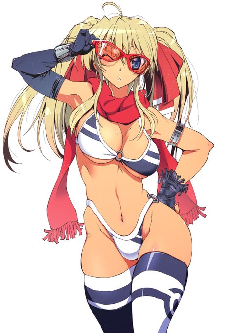 ビキニ+マフラー

この組み合わせすき 