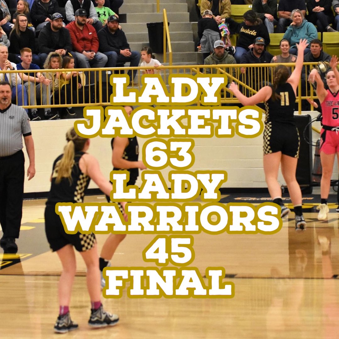 Punched the ticket to state!! Thanks for coming out and giving us a big homecourt advantage!! It’s a great day to be a Yellowjacket!! #FTR