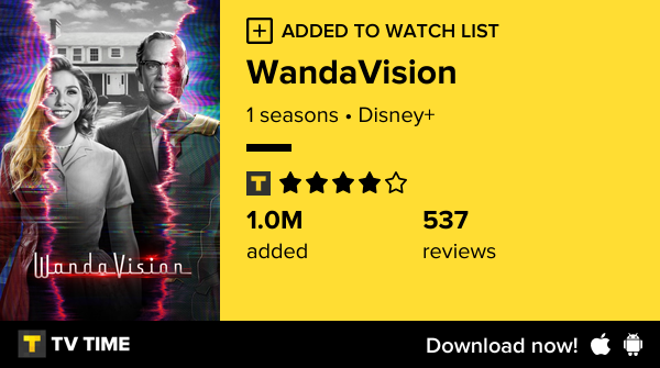 adersondercinho's tweet photo. I've just started following WandaVision https://t.co/FPflAfDkhN #tvtime https://t.co/oWg8Q4a8Aa