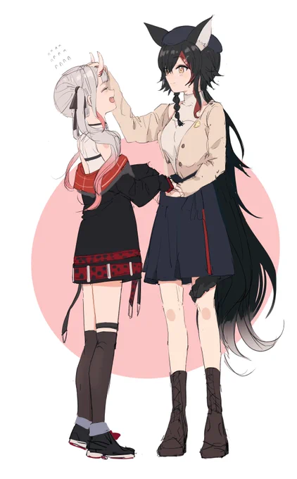 #百鬼絵巻 #みおーん絵 