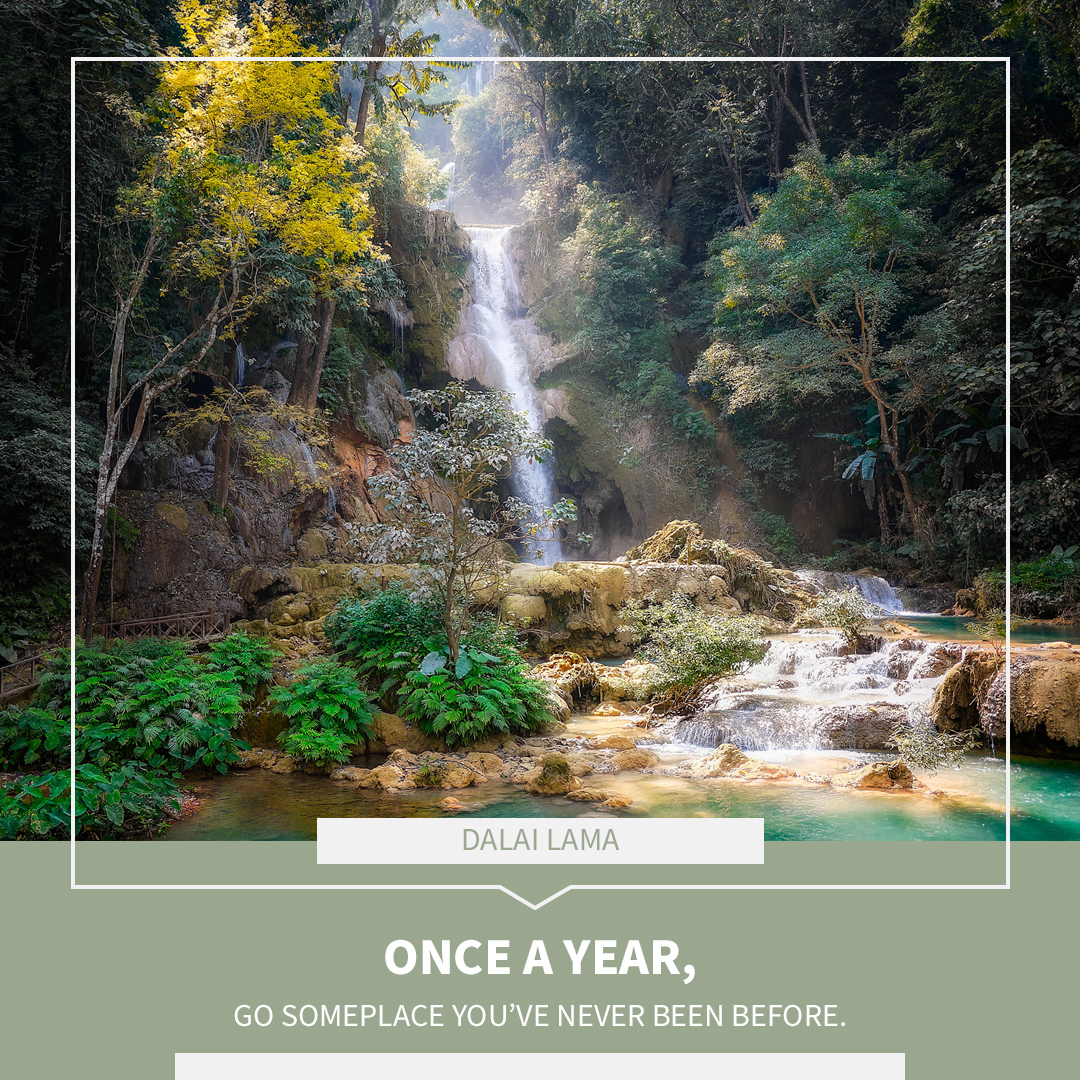 TravelBoutiquee's tweet image. "Once a year, go someplace you've never been before."  ~ Dalai Lama

#smartthinking #onceayear #ormore #travelwithericabuie #thetravelboutique