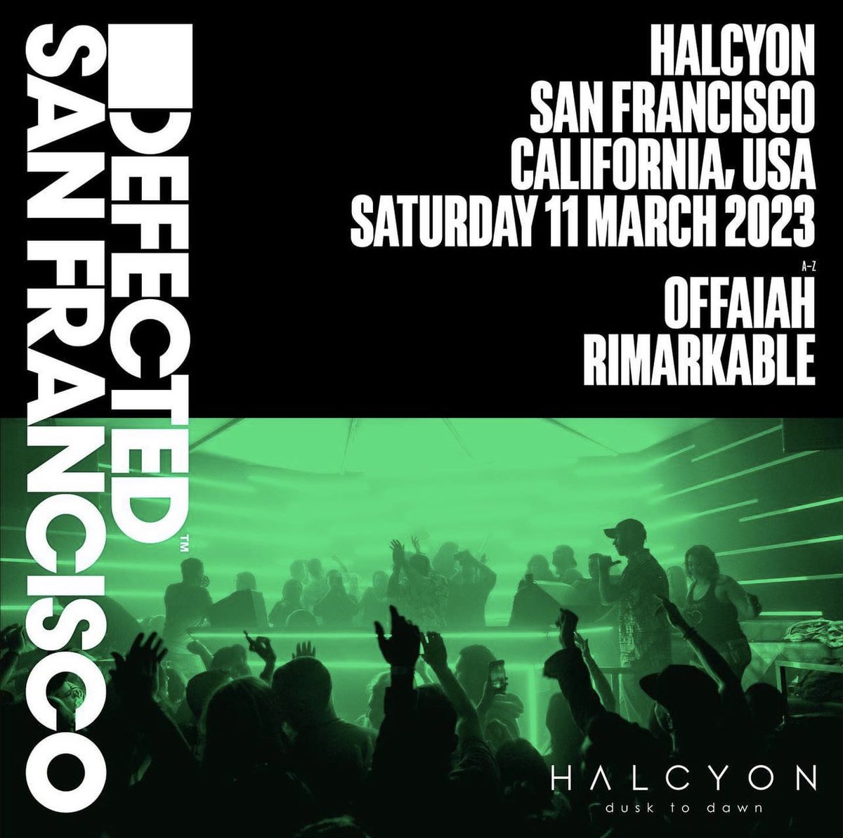 Rimarkable (@iamrimarkable) on Twitter photo Incoming Fire☄️Meet me 3/11 at <a href="/Halcyon_SF/">Halcyon SF</a> to with <a href="/OFFAIAH/">OFFAIAH</a> as we rock a <a href="/DefectedRecords/">Defected Records</a> family gathering! Tkts: link.dice.fm/zS28wQIKDxb Incoming Fire☄️Meet me 3/11 at <a href="/Halcyon_SF/">Halcyon SF</a> to with <a href="/OFFAIAH/">OFFAIAH</a> as we rock a <a href="/DefectedRecords/">Defected Records</a> family gathering! Tkts: link.dice.fm/zS28wQIKDxb
