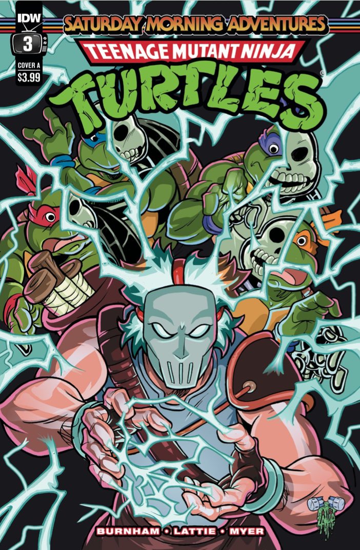 LoveMeSome1980s's tweet photo. I love the TMNT Saturday Morning Adventures comics and hoping for more than four issues. So please @erikburnham, @teamlattie, @SMyerComics and @IDWPublishing please don't let this be the end. Ya'll just gotta make more, please!🙏 #TMNT #SaturdayMorningAdventures #PleaseDontStop https://t.co/k1GD71JyBp