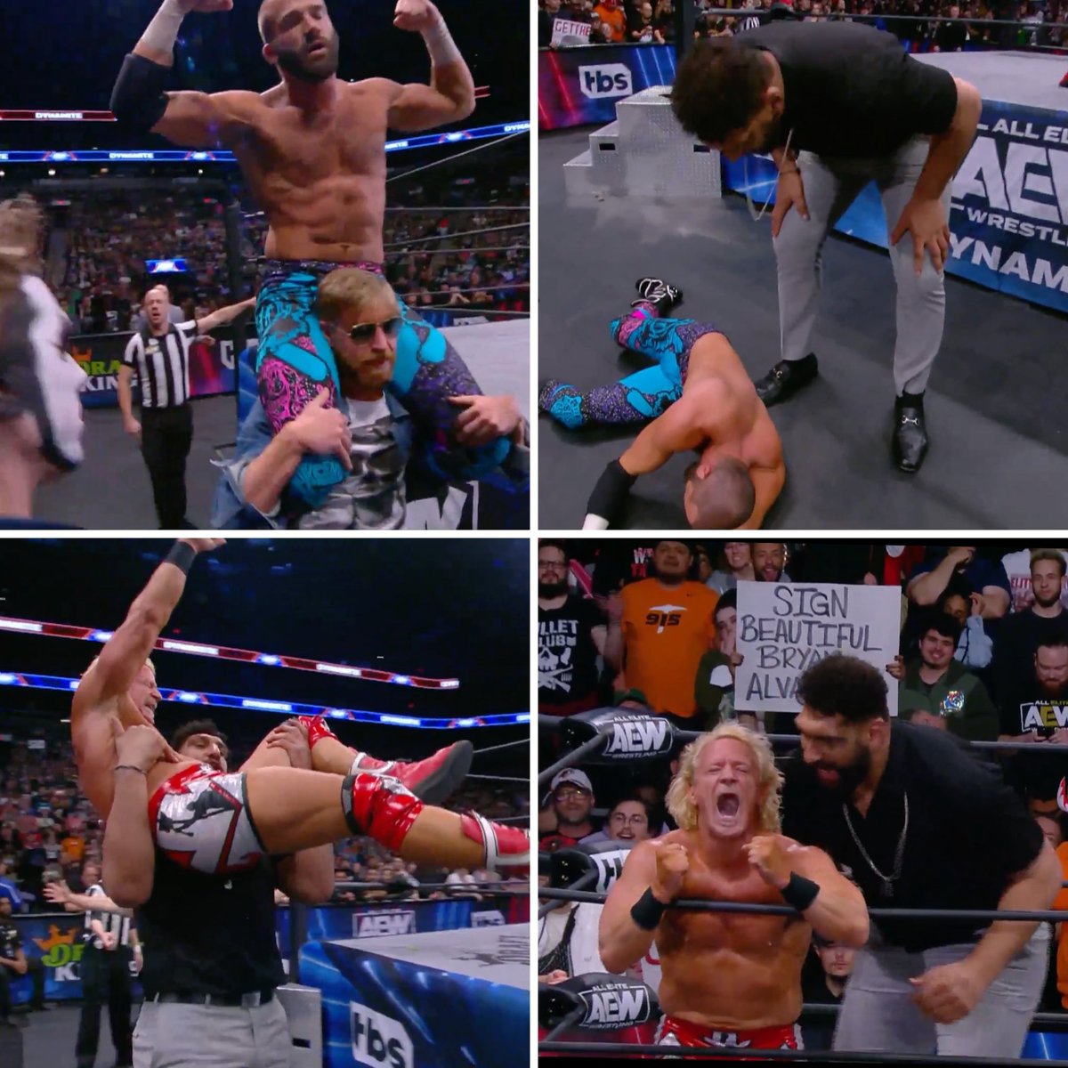 onlylukaWfans's tweet image. #JeffJarrett es quien se queda con la victoria y junto a #JayLethal entrarán a luchar por los títulos TAG TEAM en #REVOLUTION #TrentBaretta luchó pero no lo logró por más que #OrangeCassidy entró a ayudar #aew #dynamite