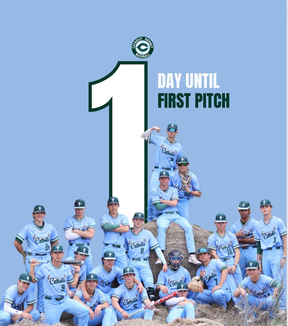 ONE. MORE. SLEEP! ⚾️🔥

#GeauxHornets
#KTDD