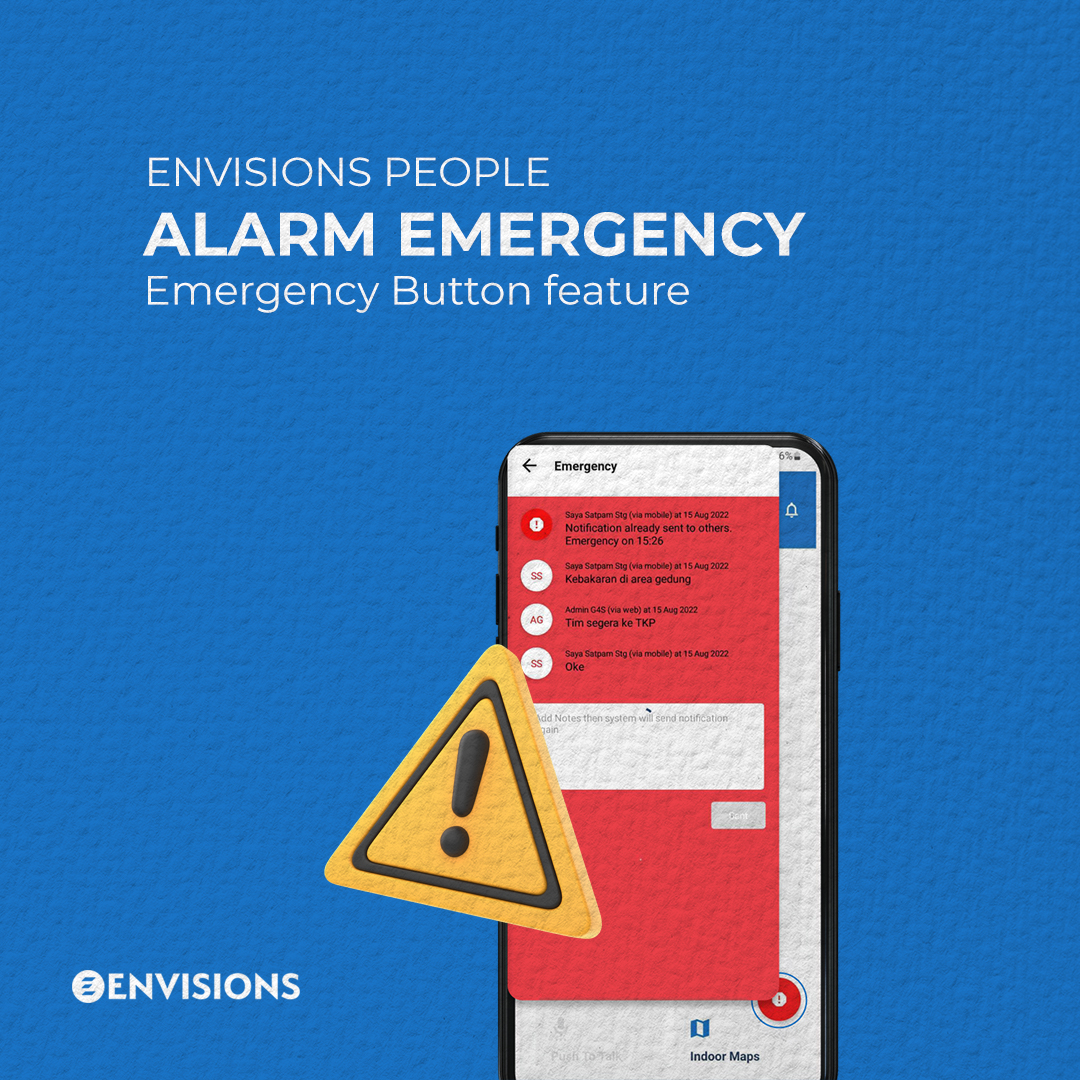 EnvisionsApps's tweet photo. what happens if an emergency happens to your assets? Of course, you will find it difficult to cope with an emergency situation, with the Envisions People application you will not find it difficult to inform each of your people about an emergency. https://t.co/ImwwOwSh1h