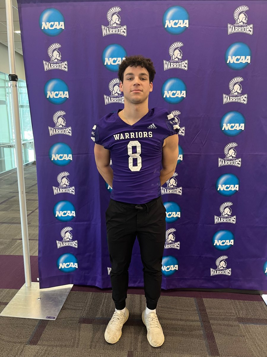 Daylen Cummings (@daylen_cummings) on Twitter photo Great Jr Day visit <a href="/WinonaState_FB/">Winona State Football</a> appreciate the invite. Learned a lot about the school & program and enjoyed meeting all the coaches. Thnx <a href="/IsaacFruechte14/">Isaac Fruechte</a> <a href="/TrevorOlson62/">Trevor Olson</a> 👍 <a href="/CentCougsFB/">Centennial Cougar Football</a> <a href="/potenzasports/">Potenza Sports LTD</a> <a href="/CoachAntawan/">Coach Antawan</a> <a href="/PrepRedzoneMN/">Prep Redzone Minnesota</a> <a href="/TopPreps/">SPORTS NEWS, VIDEOS, GRAPHICS, EXPOSURE & MORE</a> @MidwestFootbal1 <a href="/PlayBookAthlete/">PLAYBOOK ATHLETE</a> Great Jr Day visit <a href="/WinonaState_FB/">Winona State Football</a> appreciate the invite. Learned a lot about the school & program and enjoyed meeting all the coaches. Thnx <a href="/IsaacFruechte14/">Isaac Fruechte</a> <a href="/TrevorOlson62/">Trevor Olson</a> 👍 <a href="/CentCougsFB/">Centennial Cougar Football</a> <a href="/potenzasports/">Potenza Sports LTD</a> <a href="/CoachAntawan/">Coach Antawan</a> <a href="/PrepRedzoneMN/">Prep Redzone Minnesota</a> <a href="/TopPreps/">SPORTS NEWS, VIDEOS, GRAPHICS, EXPOSURE & MORE</a> @MidwestFootbal1 <a href="/PlayBookAthlete/">PLAYBOOK ATHLETE</a>