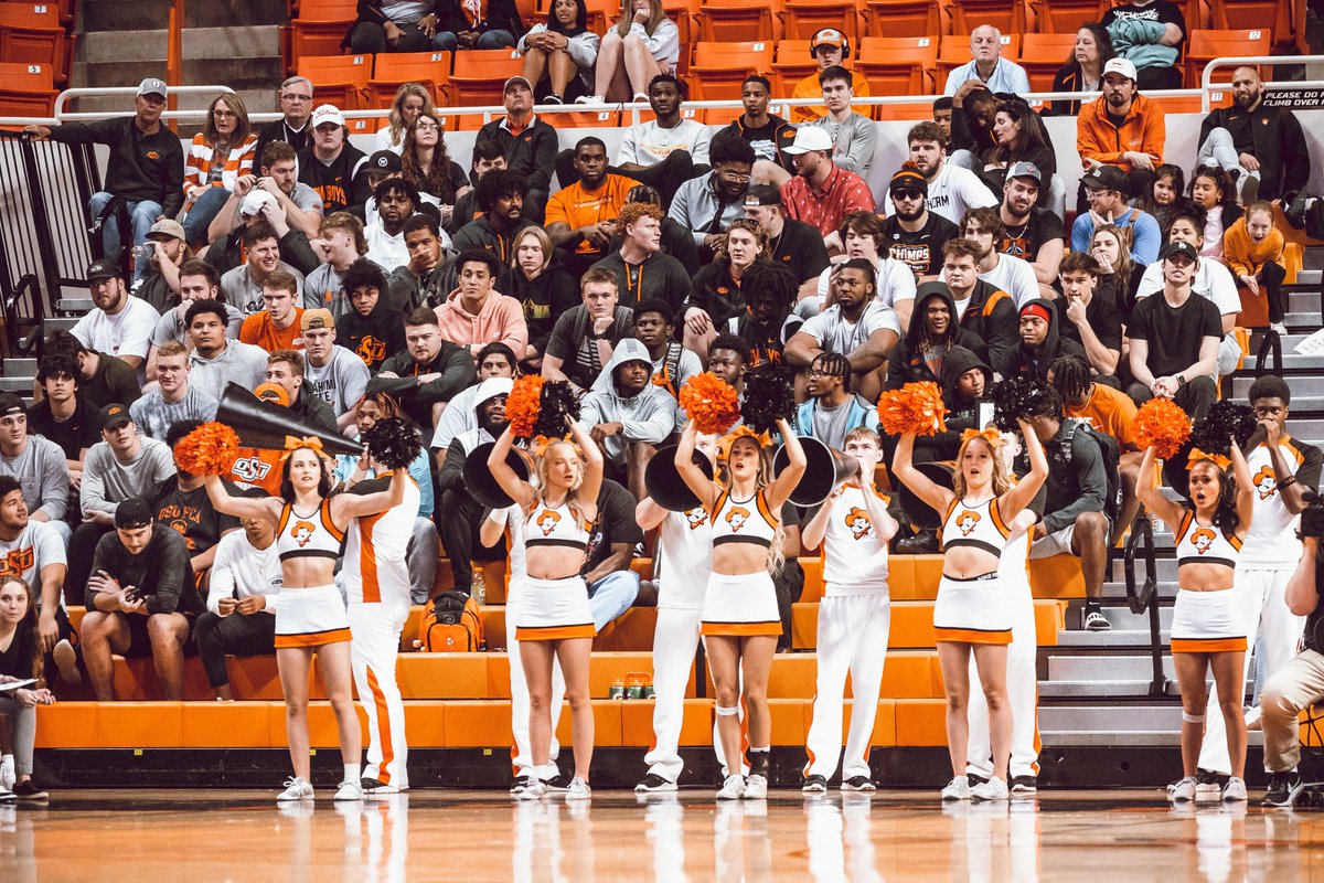 .<a href="/CowboyFB/">OSU Cowboy Football</a> brought the HYPE tonight 🤝

#GoPokes | #BRINGIT