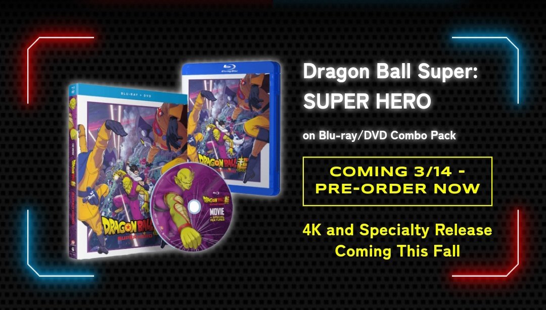 SUPER クロニクルス on X: Dragon Ball Super: Super Hero Blu-ray