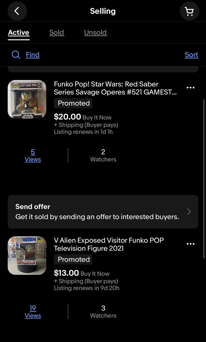 LaymansPOPS's tweet photo. Go get these bangerrrr pops before they are gone!!! https://t.co/uJFUz9NpFu…. Follow me on the @Whatnot app hoping to be selling and streaming on there soon! Checkout @shhhhweaty eBay for some bangersss!!!
#funko #funkopop #funkofair #FunkoFinderz #DragonBallSuper #starwars https://t.co/cbN2koWVyd