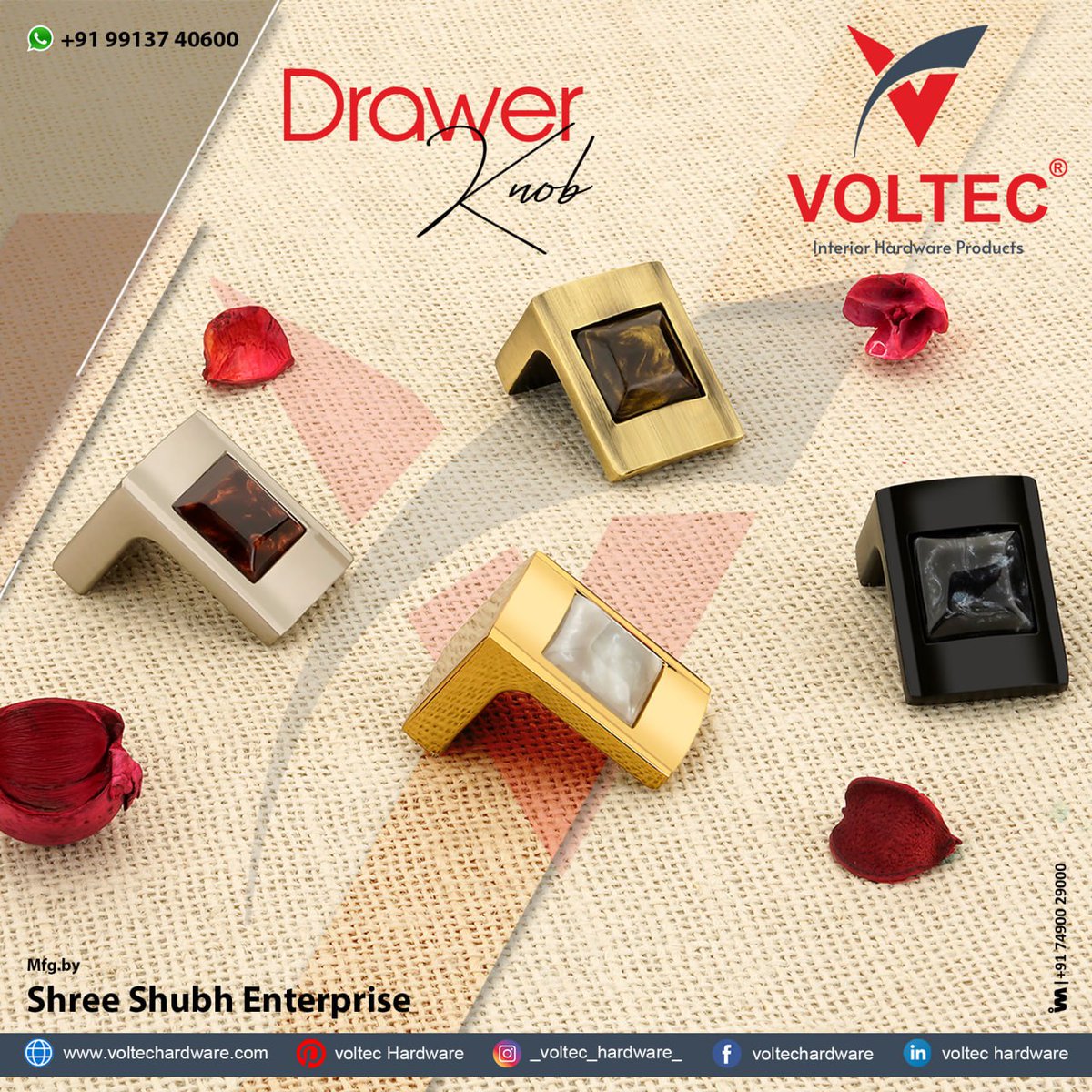 ibais_hardware's tweet photo. SHREE SHUBH ENTERPRISE - RAJKOT
For enquiry via WhatsApp click:
https://t.co/IPxKV1Z7YM
Mr. Bhavinbhai Ramani - 99137 40600
#drawerknob #knob #knobsandkadi #hardwarefitting #hardwaresolution #interiorproducts
.
@IBAISMEDIA https://t.co/MMDep16D9q