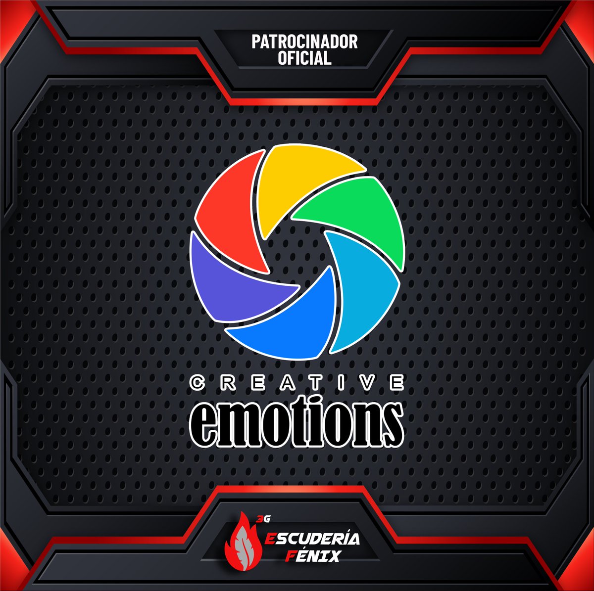 Creative Emotions continuará apoyando a nuestra escudería como patrocinador oficial. ¡Muchas gracias!

creativeemotions.mypixieset.com

#EscuderíaFénix3G
#EncendiendoSueños
#ResurgiendoDeLasCenizas
#CaminoASingapur