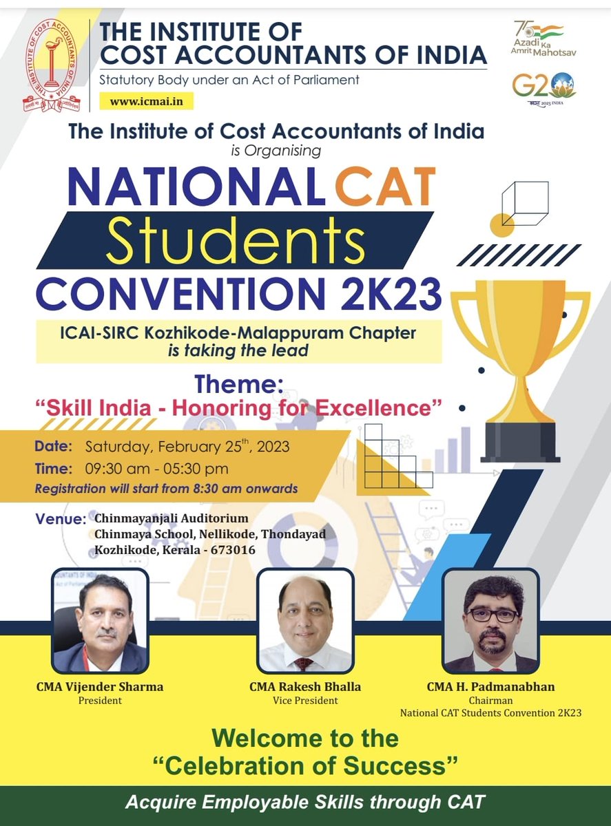 CAT ICAI CMA tweet media