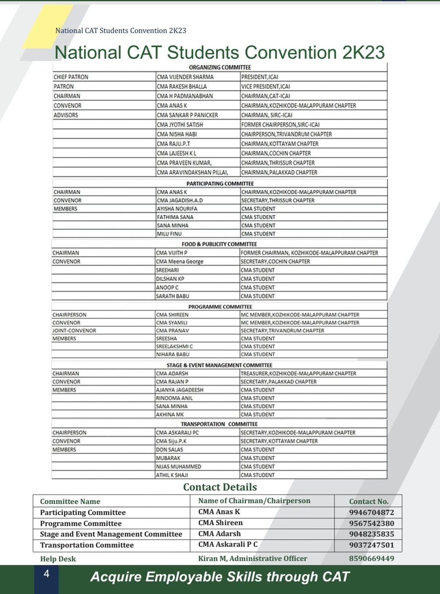 CAT ICAI CMA tweet media