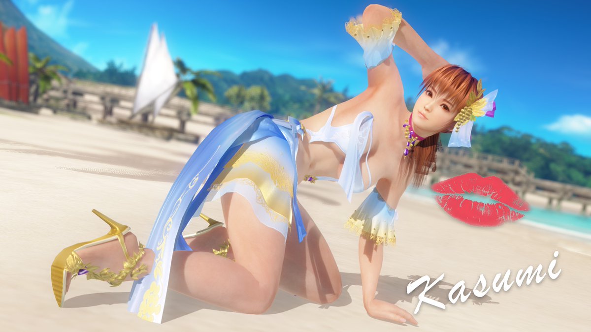 Tenjin_Kasumi's tweet photo. かすみちゃん誕生日記念グラビアです
お誕生日おめでとうございます！
#DOAXVV #かすみ生誕祭2023
@kasumi_suky https://t.co/fZKCNxsm5k