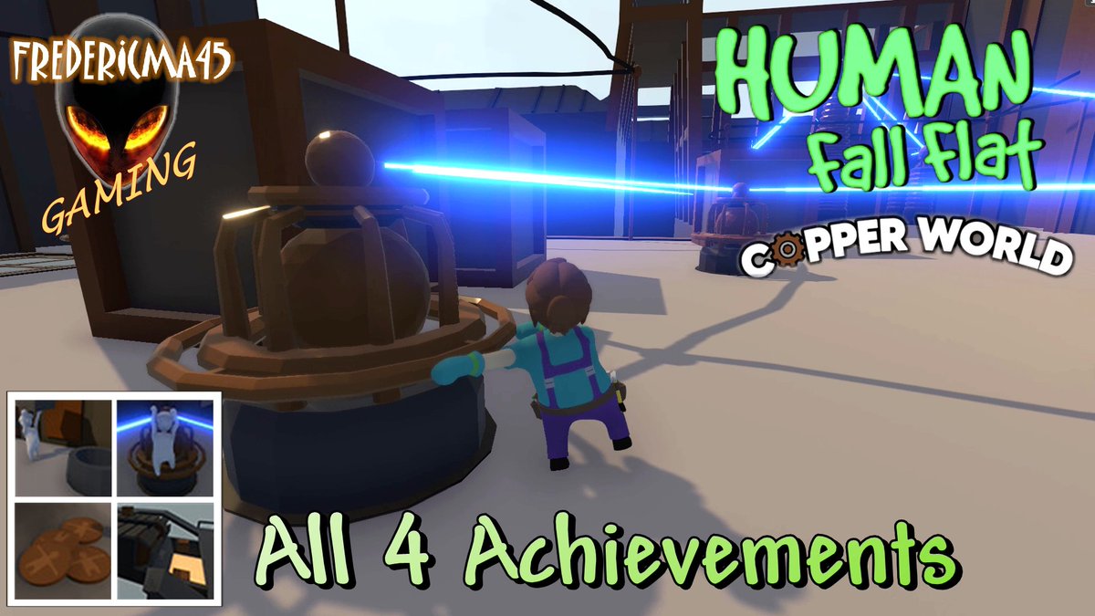 Surprise ! A new Free level in <a href="/HumanFallFlat/">Human Fall Flat</a> 😜
Discover the Copper World, and solve the laser puzzle🧩.
🎦 Video Walkthrough + Achievements here ⬇️
youtube.com/watch?v=6FhFHj…