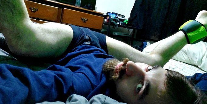 Training on my bed for future content. Subscribe to see it when it comes out!  https://t.co/VkFdJDepgj  #onlyfans<a href="/tag/onlyfans"class="tags"><span>#onlyfans</span></a><a href="/tag/onlyfan"class="tags"><span>#onlyfan</span></a><a href="/tag/onlyfansbabe"class="tags"><span>#onlyfansbabe</span></a><a href="/tag/gaymer"class="tags"><span>#gaymer</span></a><a href="/tag/gay"class="tags"><span>#gay</span></a>