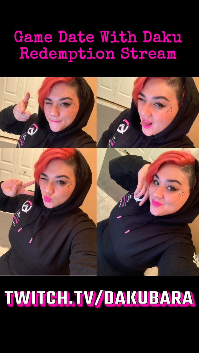 daku_bara's tweet photo. Game Date With Daku Redemption Stream! What even is Roblox? https://t.co/qI0SIZNfcn #twitchstreamer #redemptionstream #gamergirl #dakuscloset #smallstreamer https://t.co/s9wko1kEPV