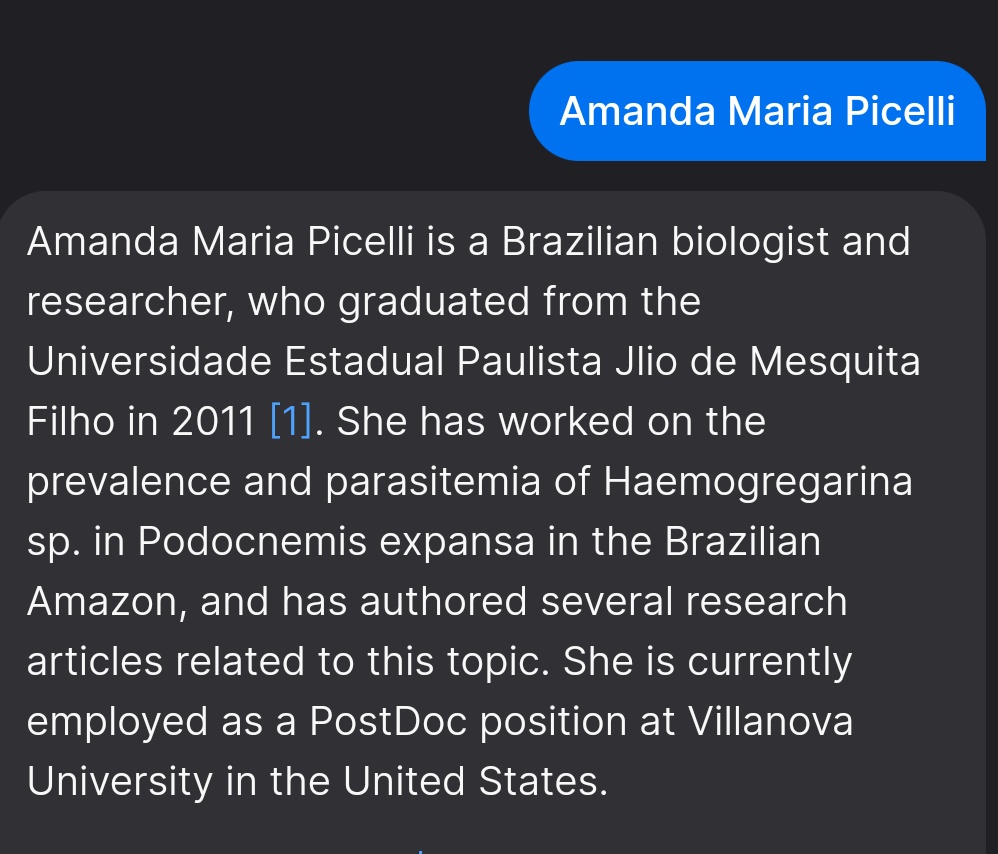 👀 Só não trabalho apenas com hemogregarinas...Mas, tá tudo certinho...