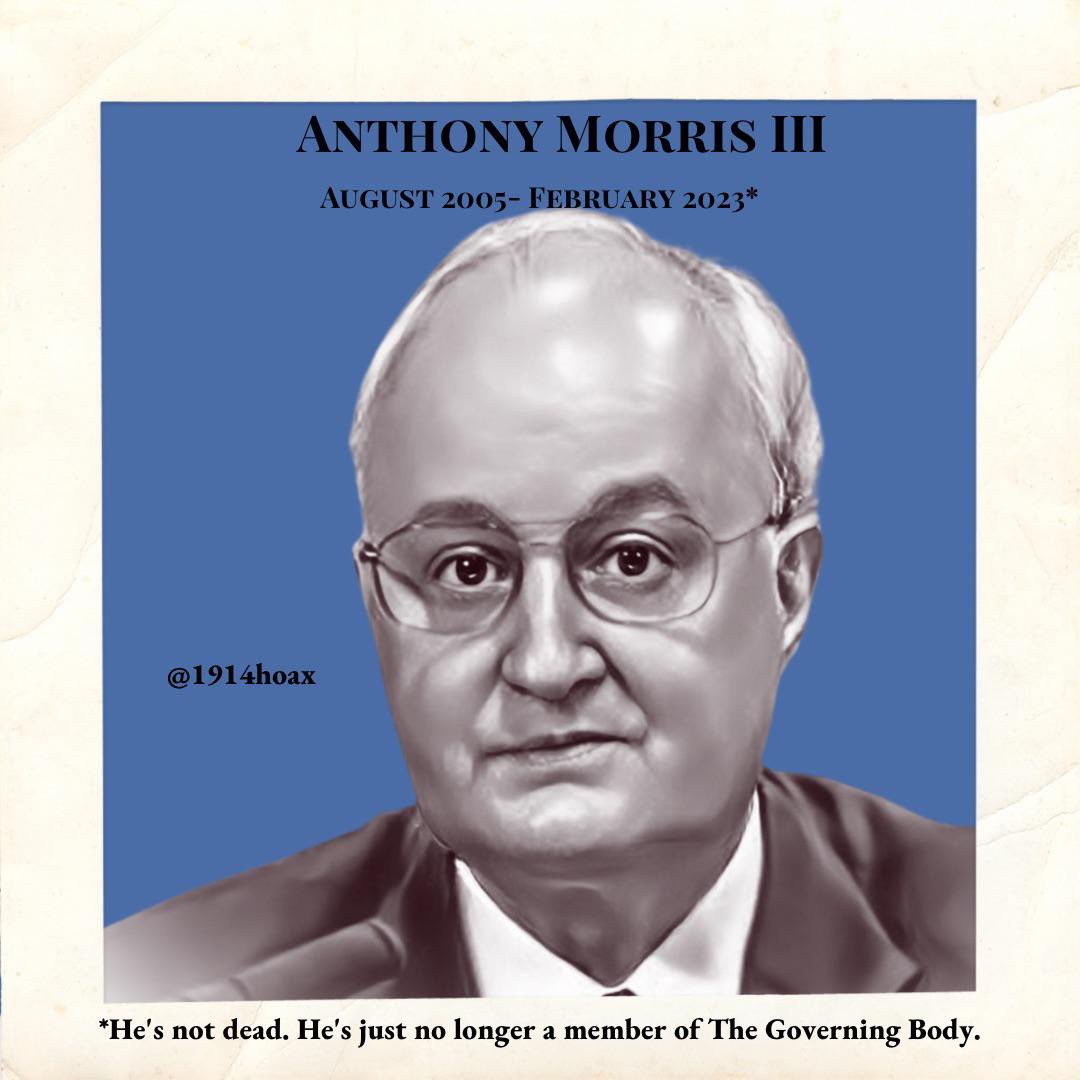 Currently downloading every video on the JW org website. Can’t have our Tony being Stalinised